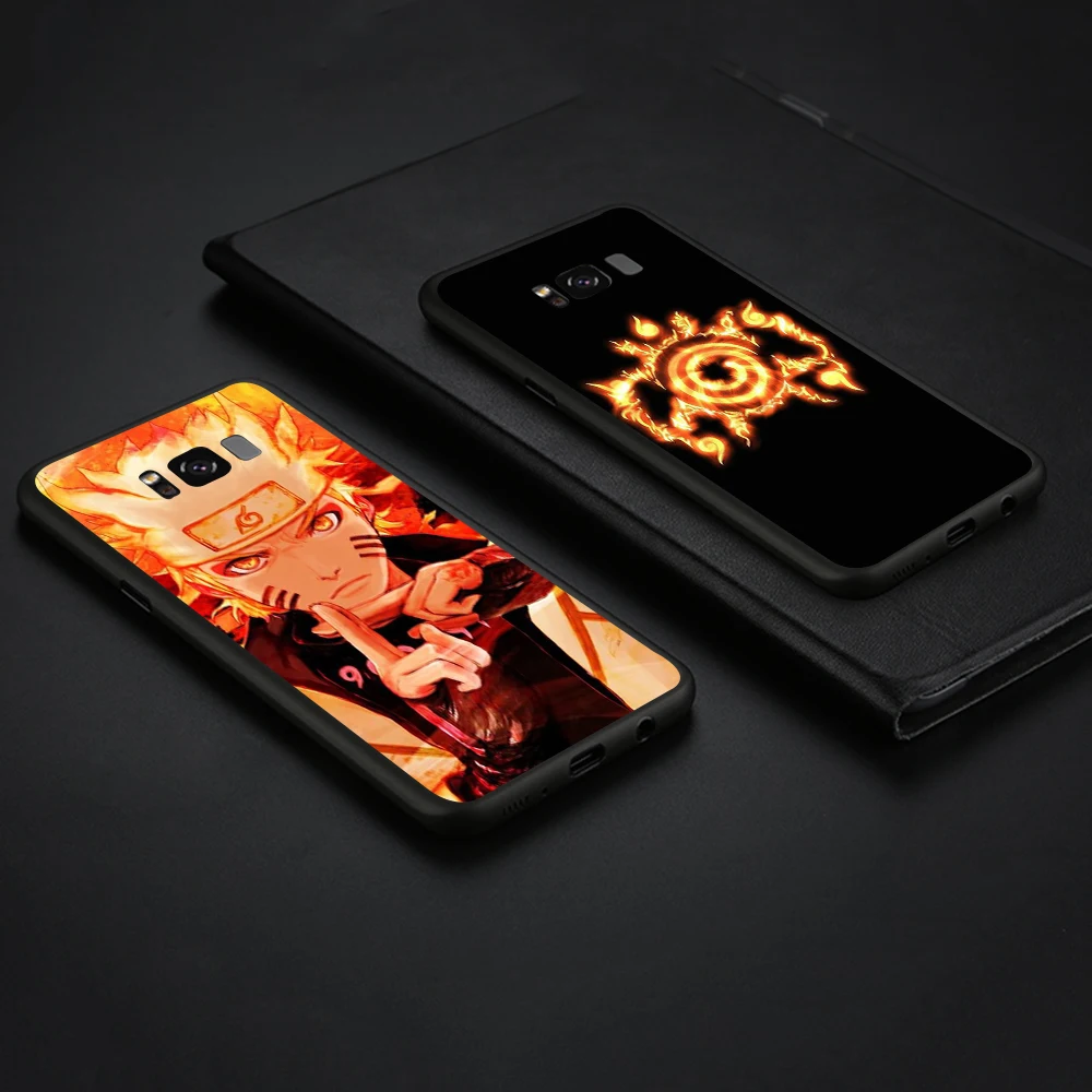 WEBBEDEPP чехол из ТПУ Наруто для Samsung Galaxy A10 A30 A40 A50 A70 A6 A8 A9 J6 2018 Note 8 9 мягкий