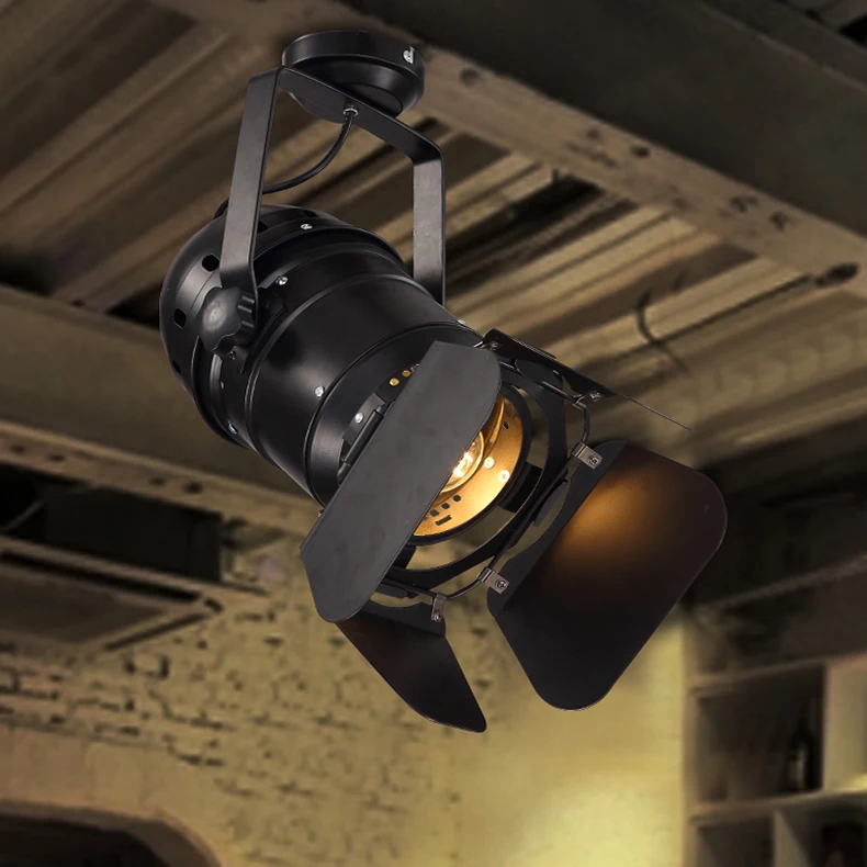 Промышленное освещение для лофта американская сельская трасса прожектор ретро