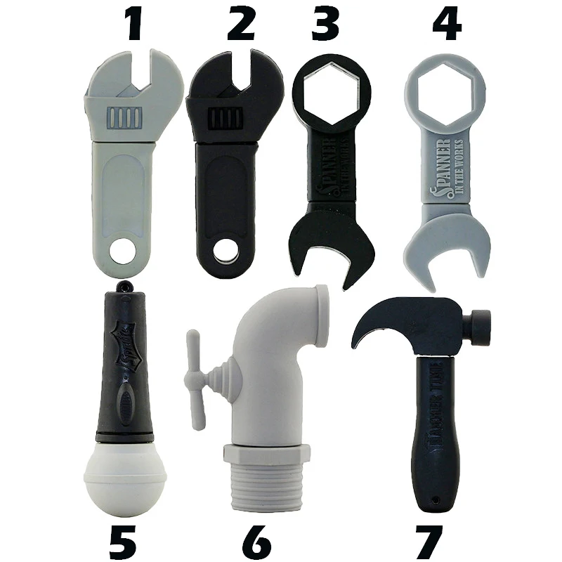 Регулируемая флэш карта USB 2 0 8 ГБ 16 32 64 128 накопитель молоток креативный