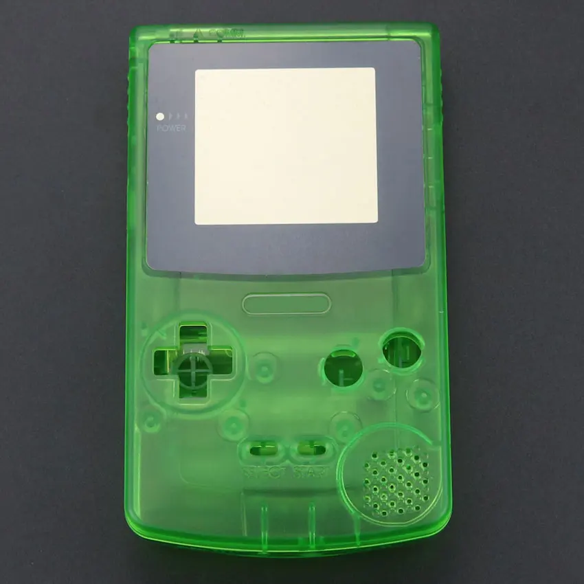 YuXi Ограниченная серия в виде ракушки пластиковый чехол Замена для Gameboy цвет GBC игровой консоли Полный Корпус с отвертками - Цвет: G
