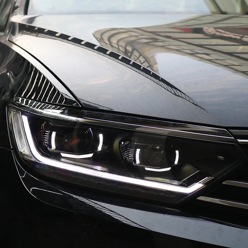 Светодиодный передний фонарь Lmap для Volkswagen Passat MAGOTAN B8 передняя фара 2017 2018 drl сигнал