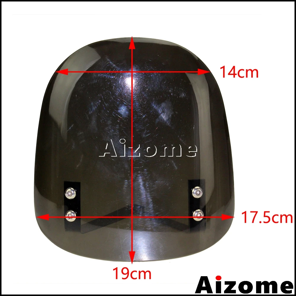Универсальный мотоцикл на заказ лобовое стекло ветер экран передний обтекатель