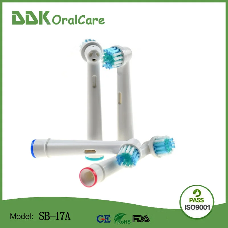 12 шт. = 3 pack SB-17A/EB17 Замена для braun oral b электрическая зубная щетка глав