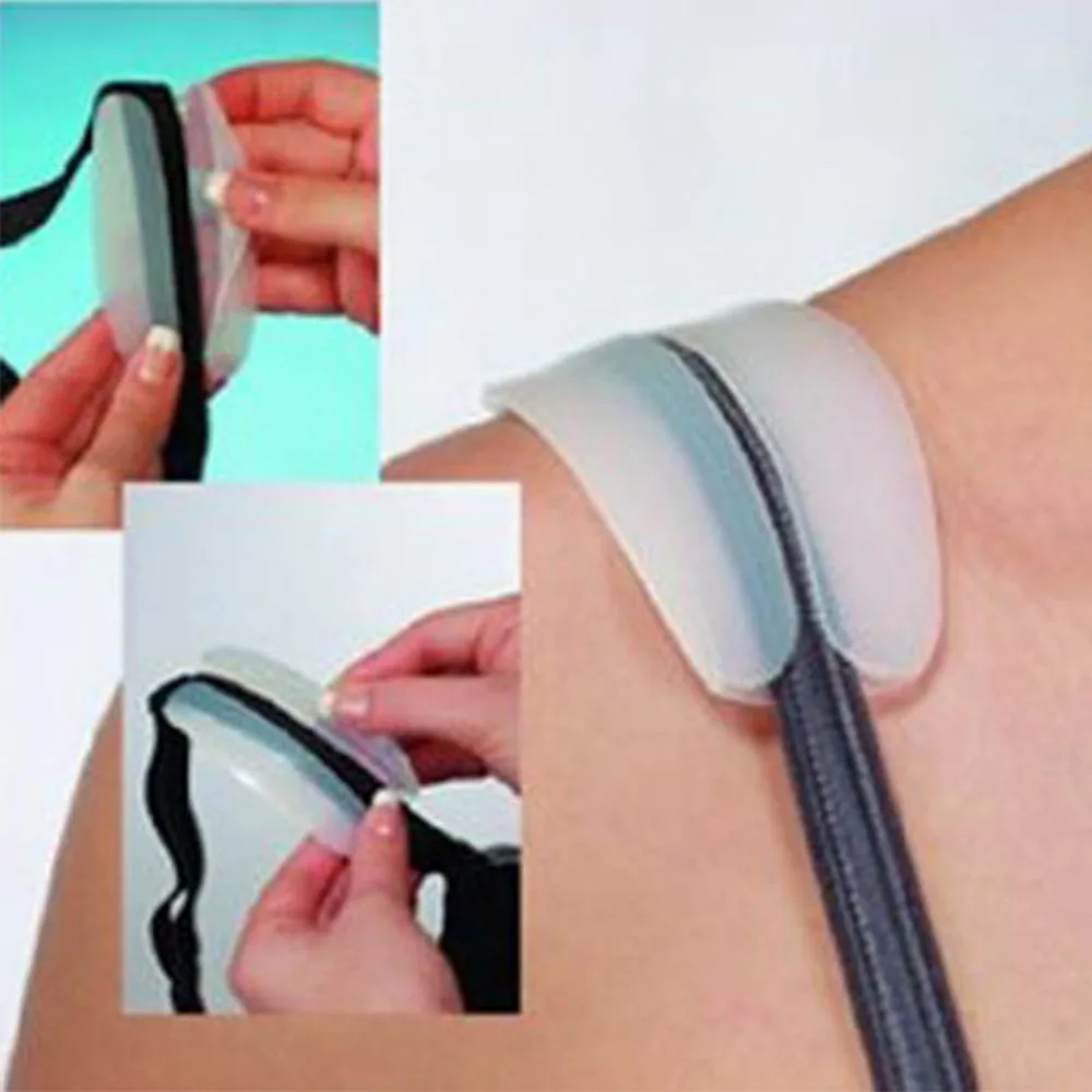 1 пара силиконовые Наплечные подушки для бюстгальтера|intimates accessories|silicone bra strap