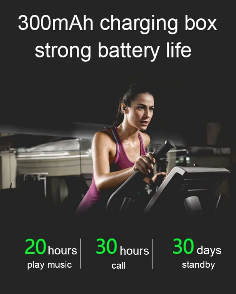 Nasin New TWS26 Mini Bluetooth 5.0 Earphones In-Ear Wireless headset Stereo Earbuds Sports Headset With Mic For Xiaomi huawei |