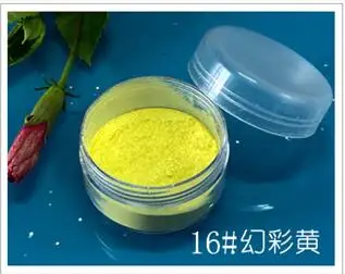 Yellow 14 цветов 10 г/упак. здоровая Натуральная Минеральная пудра MICA порошок сделай сам для мыла краситель для мыла макияж мыло для век Пудра уход за кожей - Цвет: Yellow