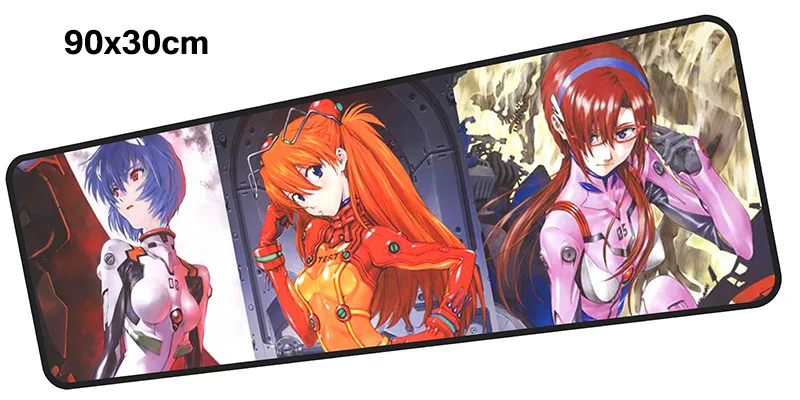Size 900x300X2MM Evangelion pad мышь computador игровая мышь pad 900x300X2 мм padmouse большой Дешевый Коврик Для Мыши Эргономичный гаджет офисные настольные коврики - Цвет: Size 900x300X2MM