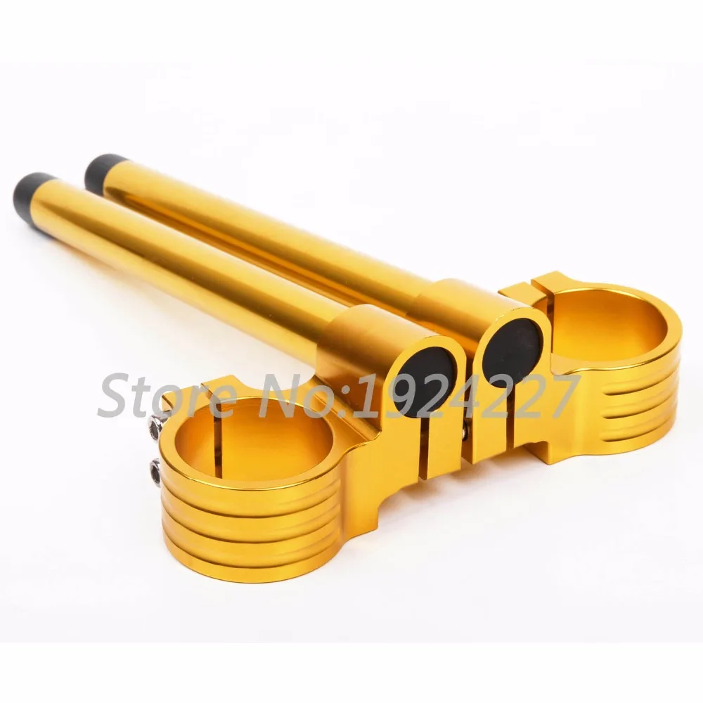 Набор зажимов для мотоциклов с ЧПУ Кавасаки ниндзи 500R 300 250R EX 500 37 мм 7/8 дюйма 22