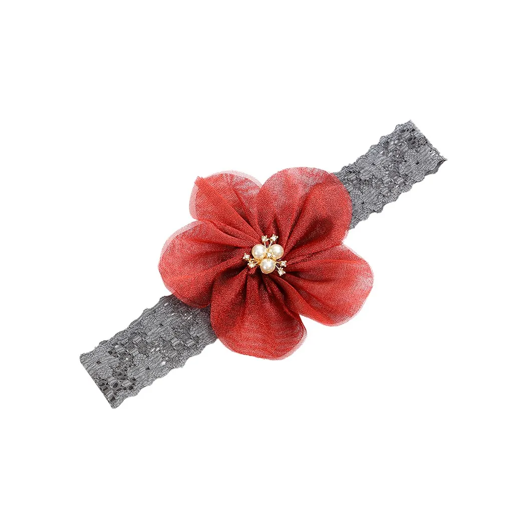 Fashion baby hair accessories Cute Beauty Kids Sweet Girl turban Headband Toddler Flower Hair Band cute kuromi diadema nina | Детская