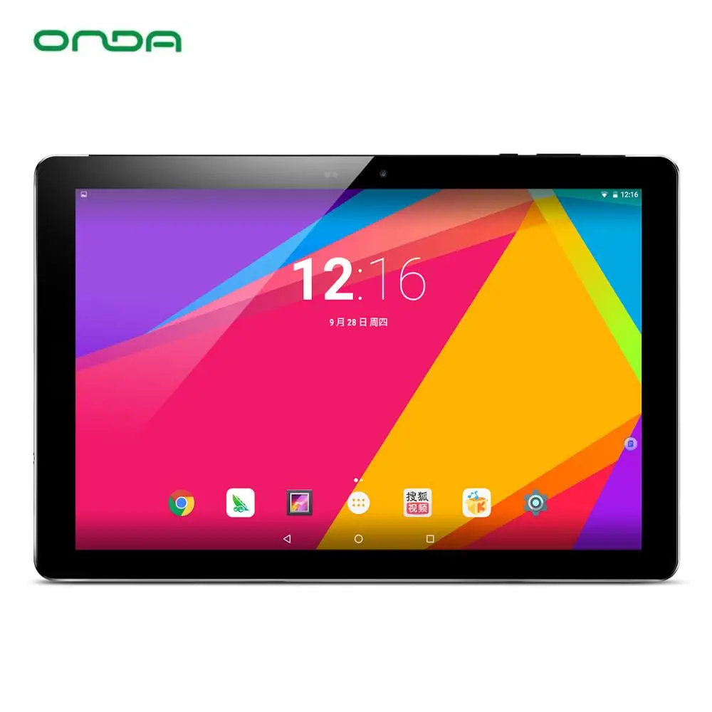 Onda V18 Pro планшетный ПК Allwinner A63 Quad-Core, 3 Гб оперативной памяти, 32/64 Гб Rom 10,1 дюймов 2560*1600 retina Экран Android 7,0 Wi-Fi и Bluetooth