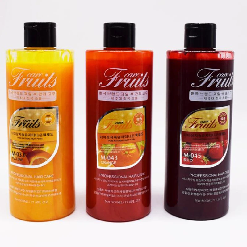 Korea authentic fruit hair waxing hair cream polishing care acid nail polish hair dye hair products