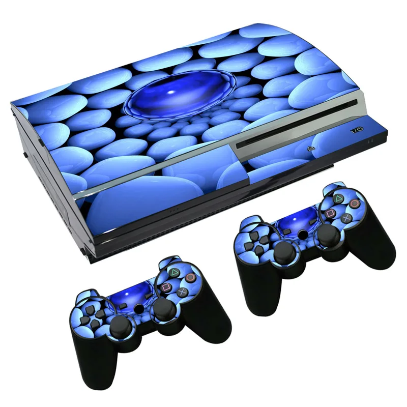 Индивидуальная дизайнерская наклейка для кожи наклейка для PS3 Fat playstation 3 консоль и контроллеры для PS3 Fat Skins Наклейка виниловая пленка