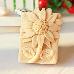 

Silicone Mold Sunflower DIY Handmade Soap Mould Aroma Stone Molds Silica Gel Food Grade Silicon Silicone Rubber PRZY 001