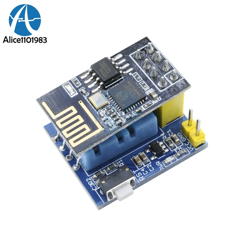 ESP8266 ESP-01 ESP01 ESP-01S DHT11 модуль датчика температуры и влажности беспроводной Wifi NodeMCU