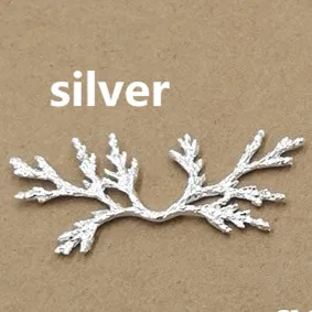 Silver 20 шт 54*26 мм винтажные металлические цинковые сплав золота и серебра золото KC соединительные разъемы Шарм DIY ювелирные аксессуары - Цвет: Silver