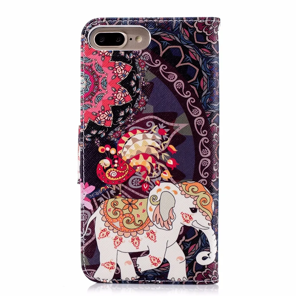 Кожаный бумажник чехол для iFlip 6 7 + 8 Plus флип плюс A1522 A1660 откидная крышка X A1865