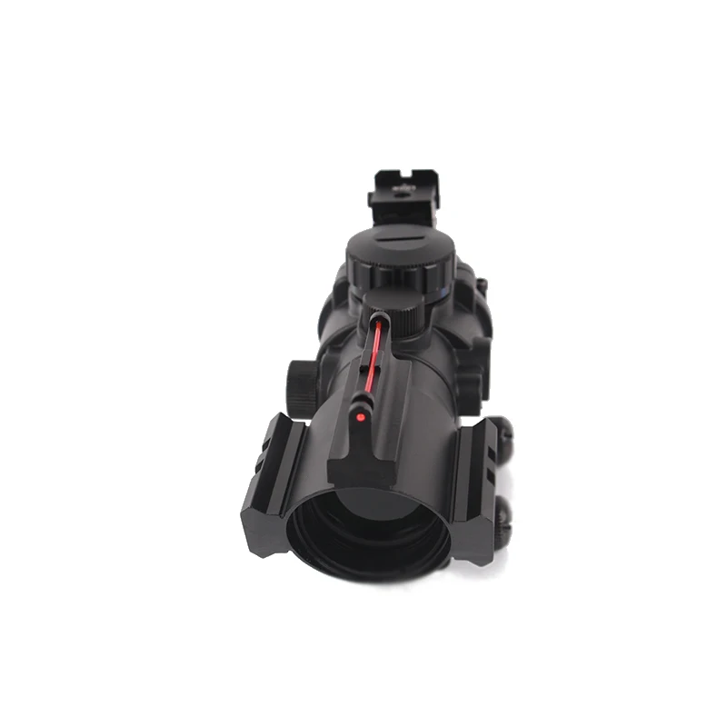 2019 Новый 4x32 Открытый прицел с красным лазером Airsoft рефлекс тактический