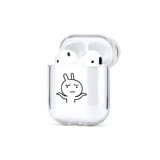 6 Bluetooth беспроводной чехол для наушников для Apple iPhone зарядная коробка для AirPods Pro Жесткий прозрачный защитный чехол Аксессуары - Цвет: 6