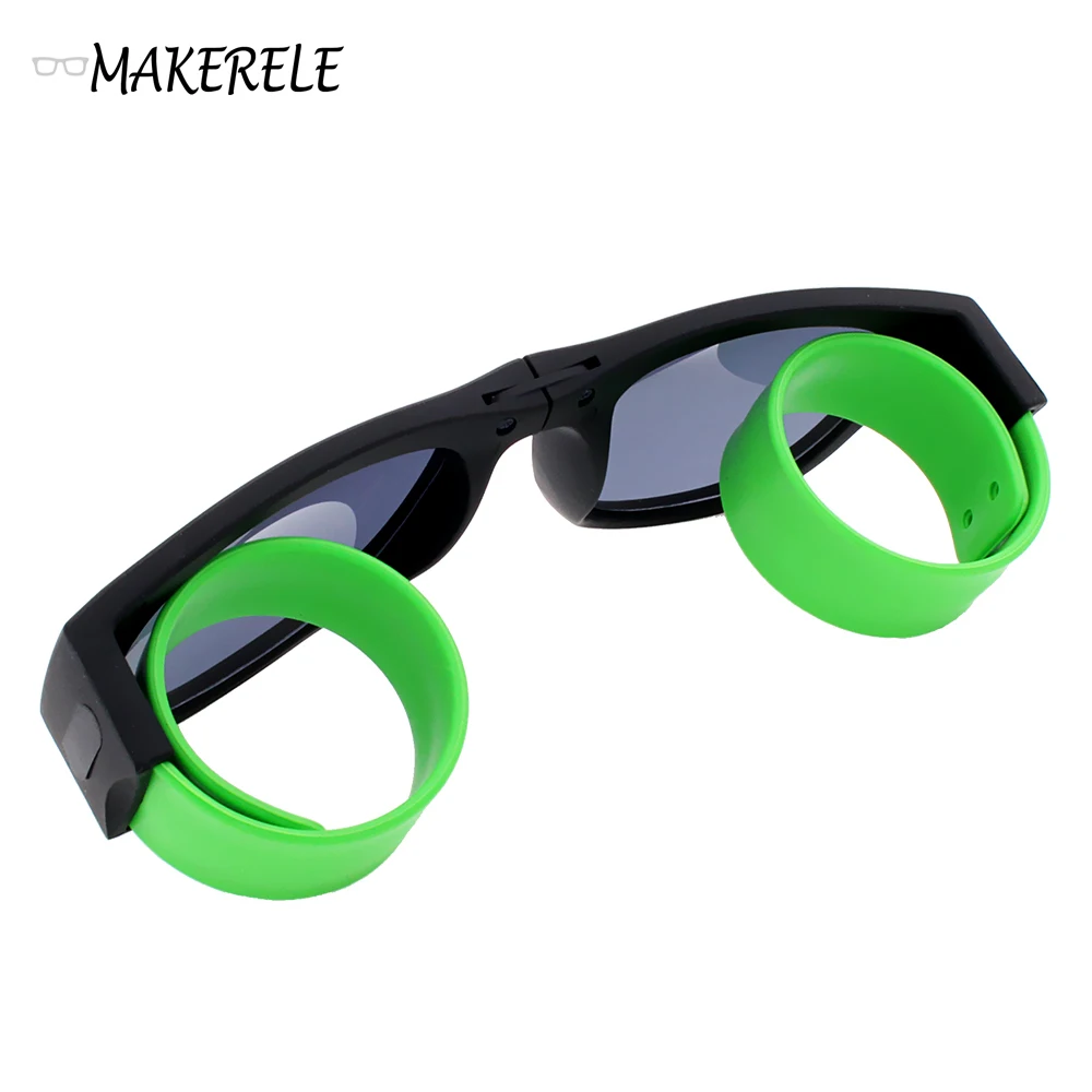 Новинка 2017 года мода раза на браслеты Защита от солнца Очки Для мужчин женщин