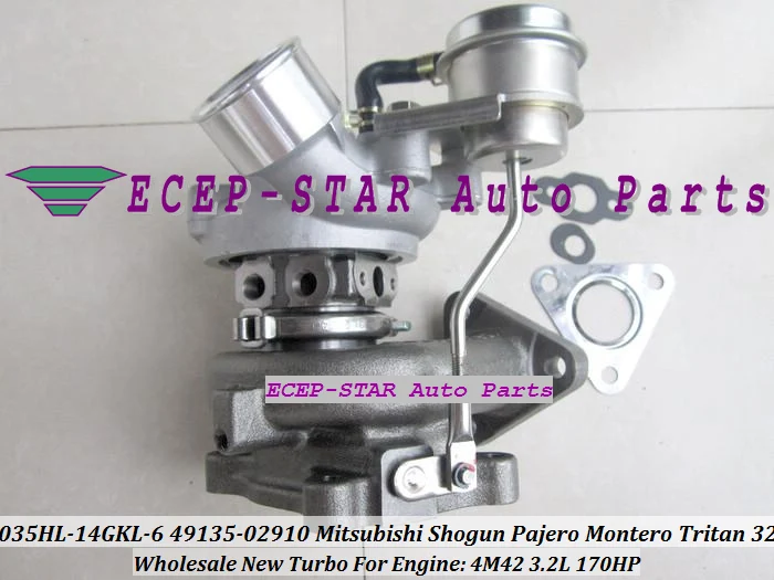 Турбо TF035HL 49135-02910 49135-02912 49135-02921 49490-13101 49493-94901 для Mitsubishi SHOGUN PAJERO MONTERO 4M42T 4M42 3.2L |