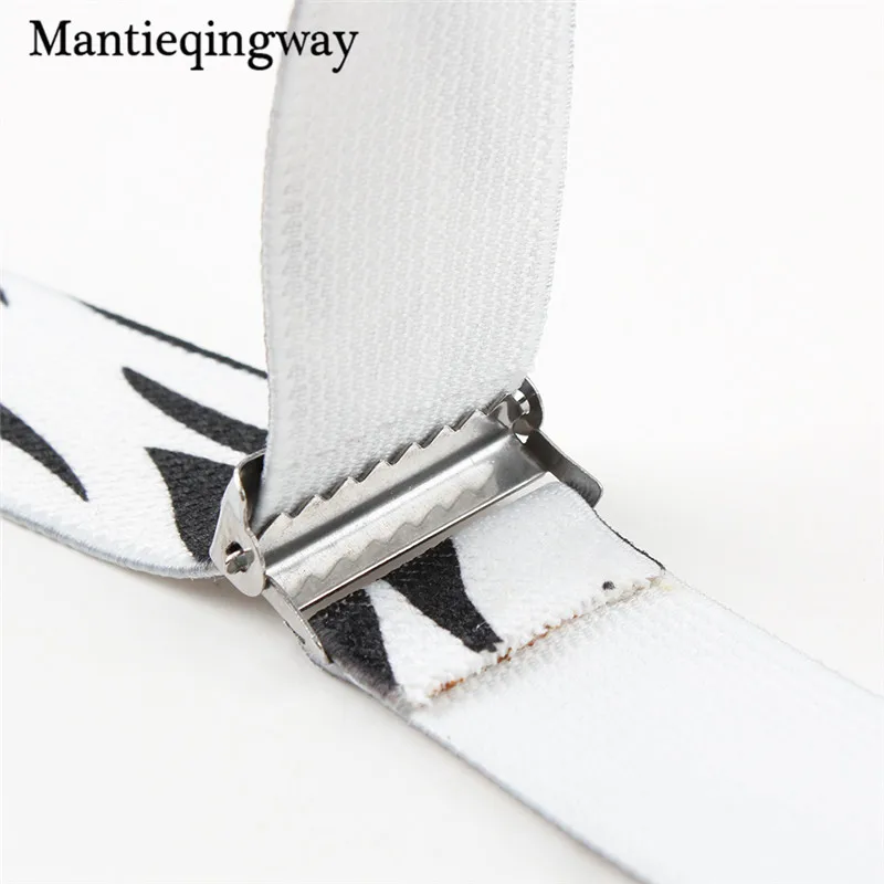 Mantieqingway/эластичный комплект с галстуком бабочкой на подтяжках для свадебной