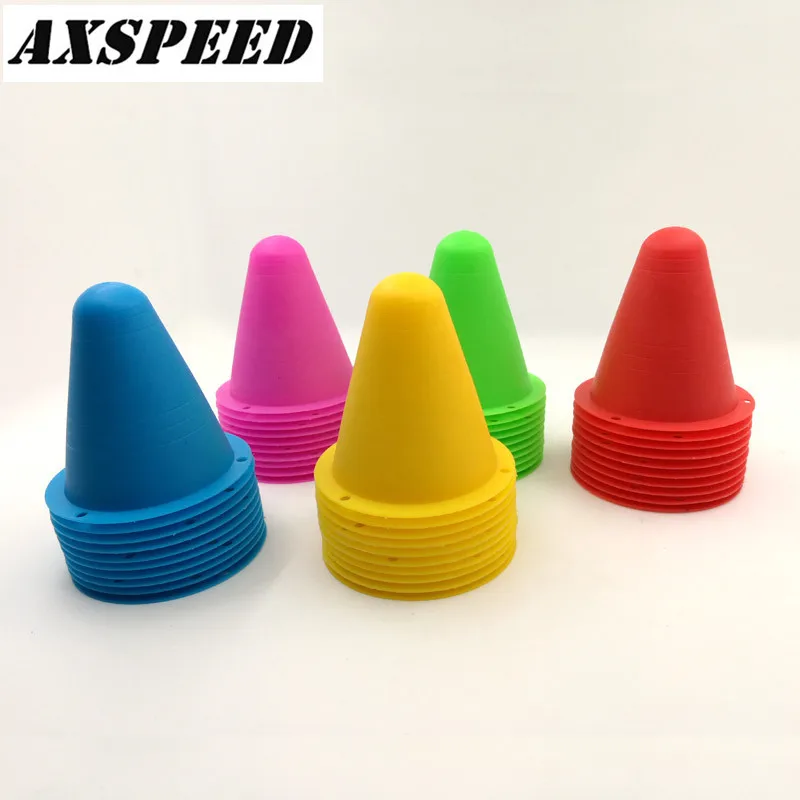 AXSPEED мягкие тренировочные дорожные конусы Pylons для Sakura D3 CS Axial 1:10 Радиоуправляемый