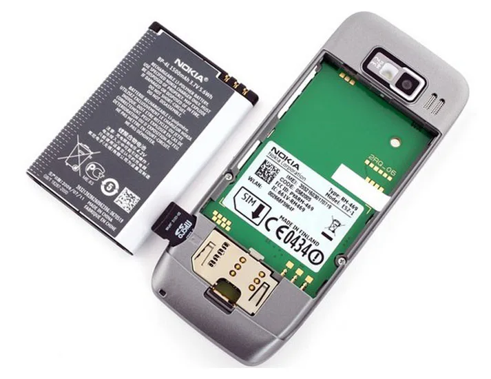 Nokia E52 разблокированный мобильный телефон Bluetooth 3g wifi gps русская клавиатура Поддержка e52 Телефон