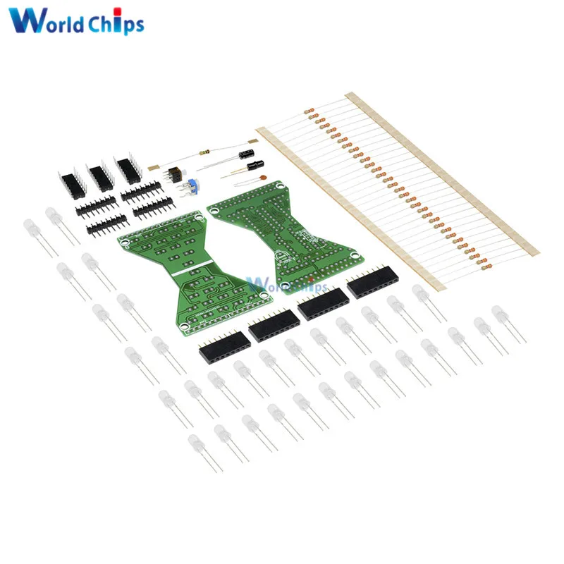 Синие светодиодные электронные песочные часы с регулируемой скоростью смешные