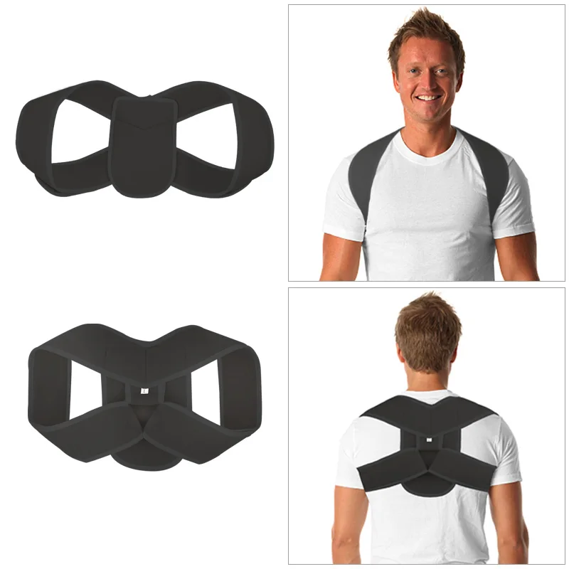 Adjustable Posture Correction Upper Back Shoulder Support Corrector Adult Children Spine Brace Belt | Красота и здоровье
