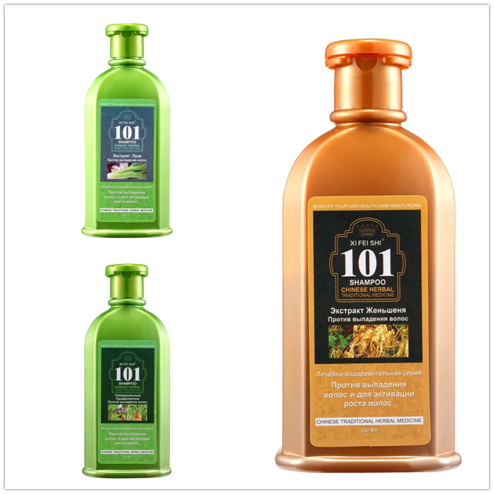 Шампунь с женьшенем 101 профессиональный шампунь для лечения выпадения волос