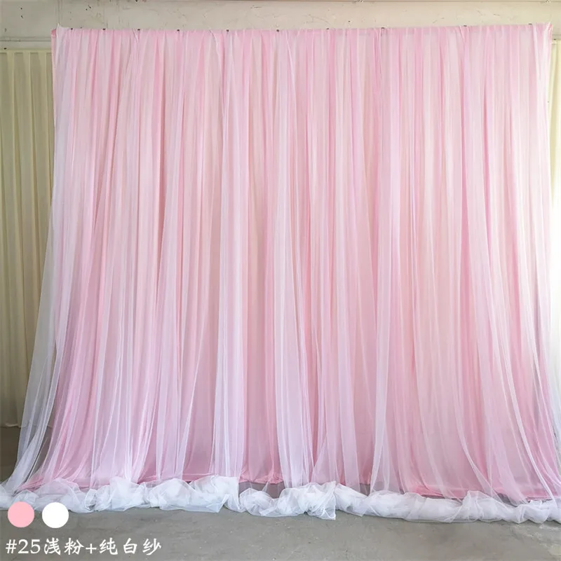 Свадебные завесы Вечерние Декорации индивидуальный Свадебный сценический фон