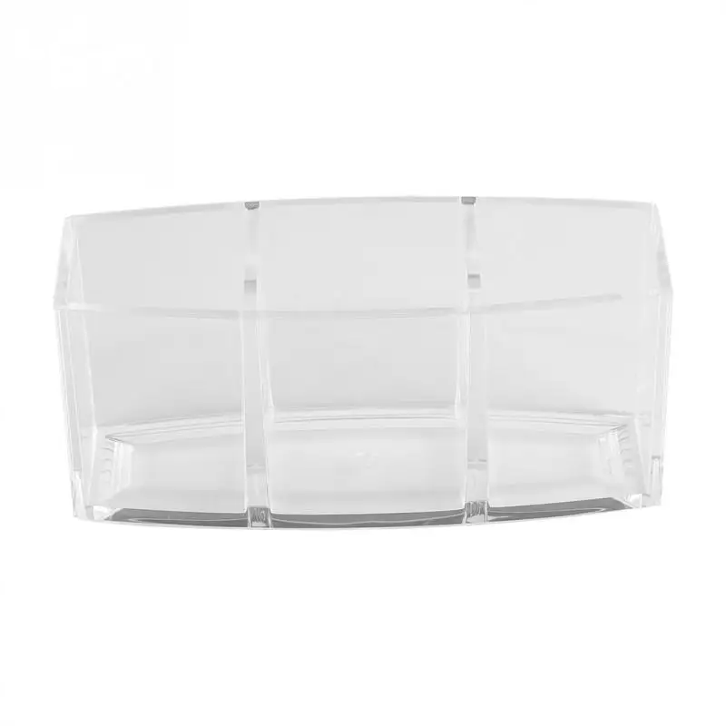 Акриловые ювелирные щетку помады хранения Box Дело Организатор Украшения в