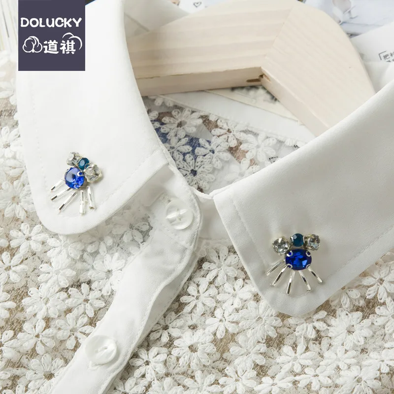 2017 New Lace Embroidery False Collar Wild Decorative Fake Winter Sweet Sweater | Аксессуары для одежды