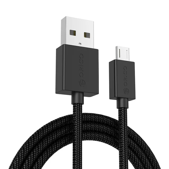 ORICO MDC-10 Micro USB кабель 1 м кабель для зарядки и передачи данных для мобильного телефона нейлоновый Адаптер зарядного устройства
