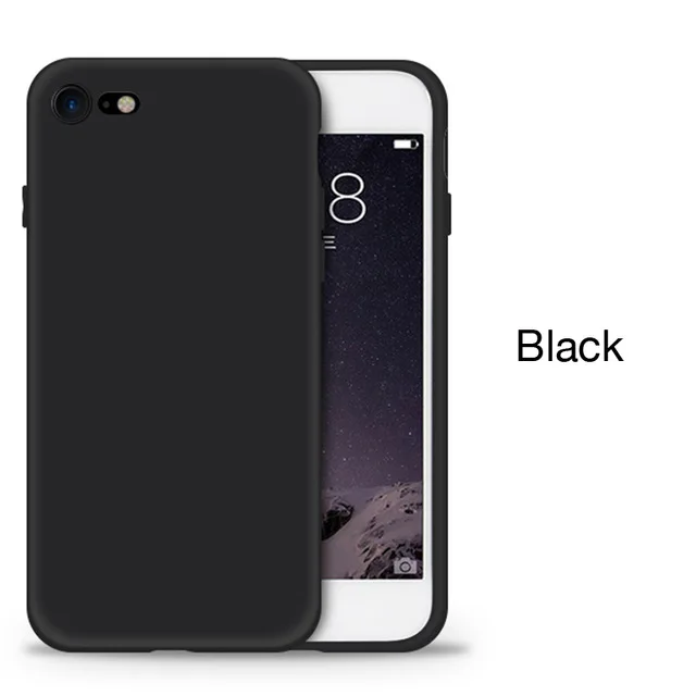 Black 3D рельефный чехол для iPhone 7 чехол силиконовый чехол для телефона ультра тонкий бампер для iPhone 6 6s 7 8 Plus XS чехол для MAX XR милый - Цвет: Black