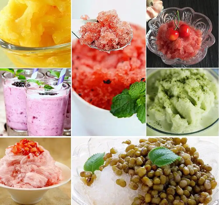 Высокоэффективная Коммерческая электрическая дробилка для льда из нержавеющей