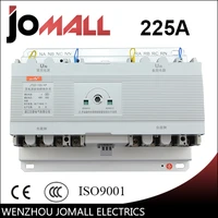 225a 4 poles 3 phase automatic transfer switch ats without controller