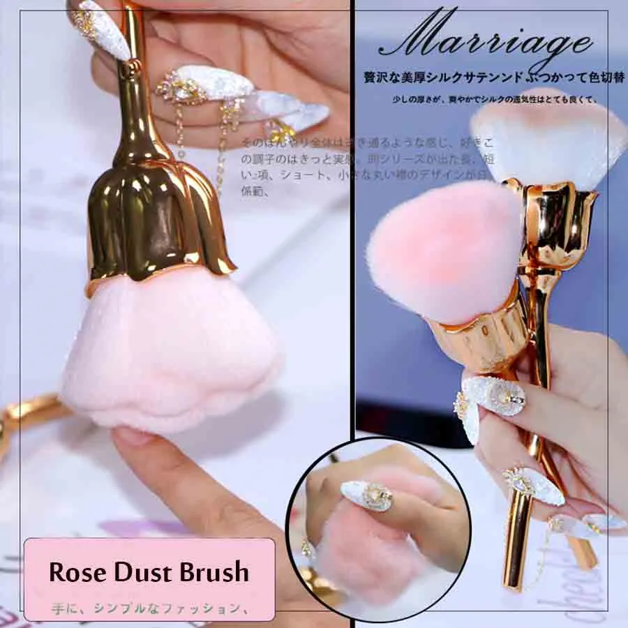 Щетка для ногтей LAIKOU розовая щетка маникюра модный гель аксессуары ногтей|Кисти