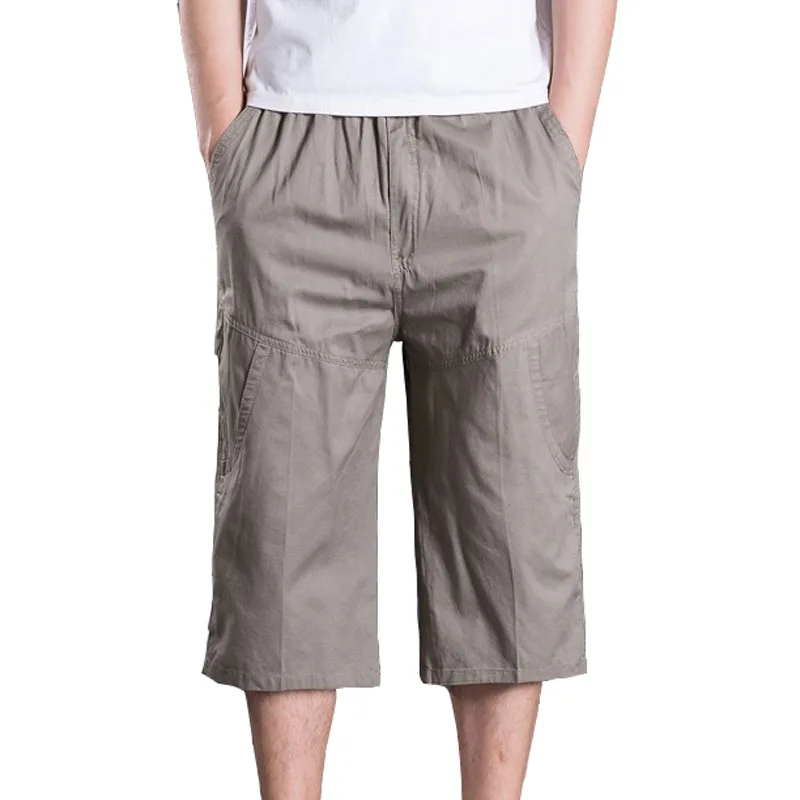 

Summer Plus size pants men 5XL 6XL Waist 140cm Cotton large size trousers men