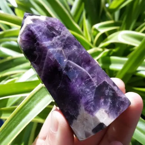 Топ! Натуральный Аметист кварцевый кристалл палочка исцеление|healing point|healing crystal