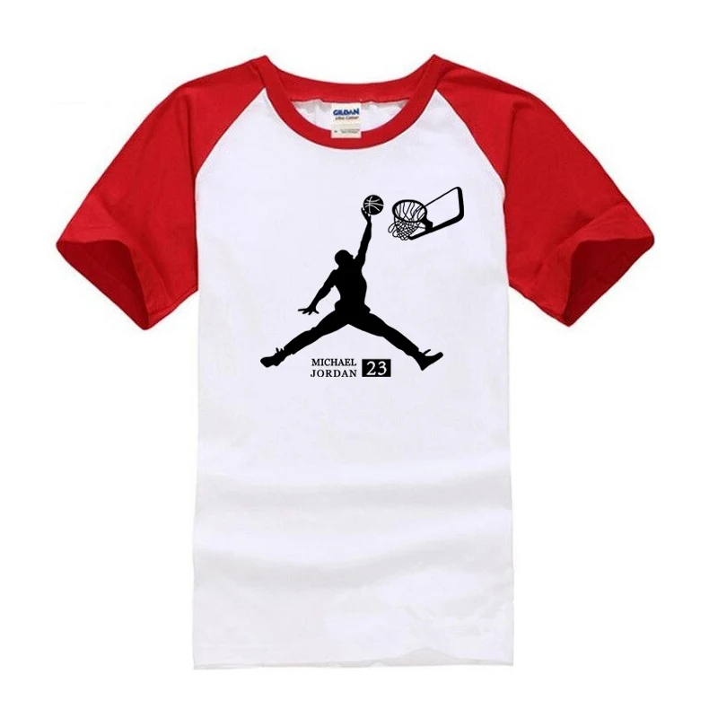 23 Футболка Jordan 2019 летняя популярная мужская футболка с коротким рукавом