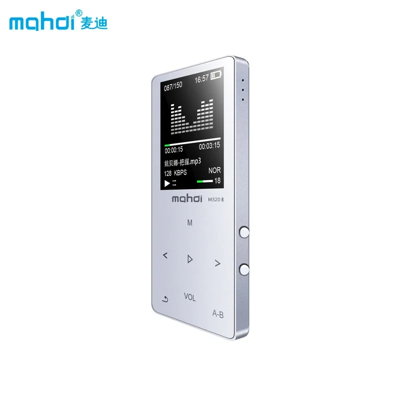 MP4 плеер Mahdi Bluetooth емкостный сенсорный динамик встроенный МП 4 игрока 1 8 дюйма