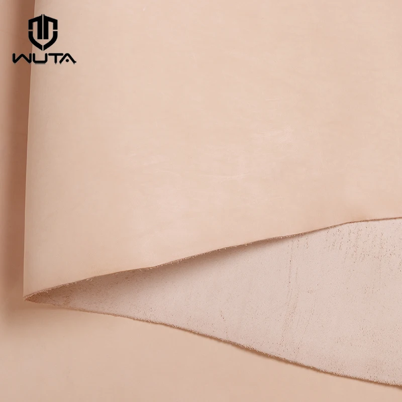 WUTA Natural Vegetable Tanned Cowhide Leather Piece Tooling Engraving Leathercraft Diy Material Turkey Imported 5/6oz Pre-cut | Дом и сад