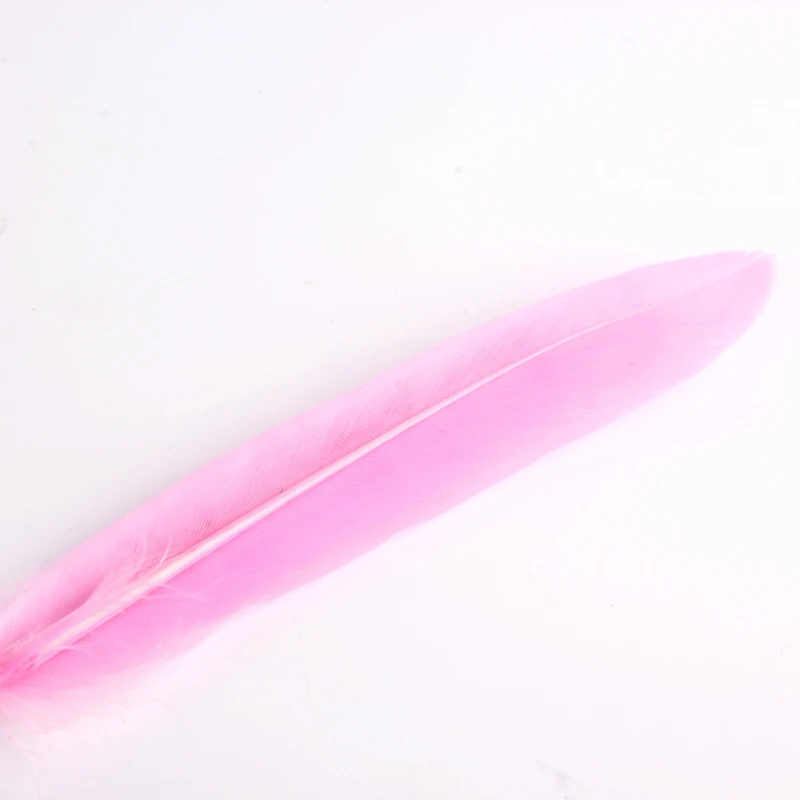 10 шт./лот природные гусиное перо DIY Костюмы украшения Mulit Цвет оперение для Craft