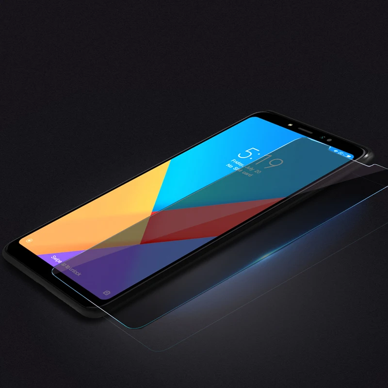 JGKK 2.5D Анти-шпион закаленное Стекло для Xiaomi Mi макс 3 Max3 черное Защитное стекло