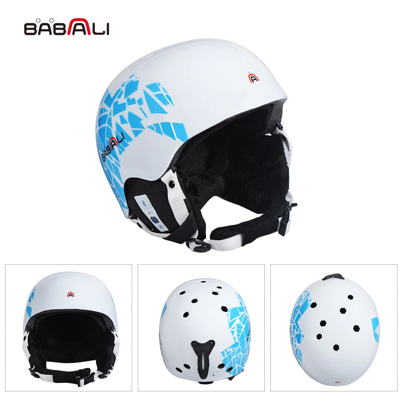 BABAALI лыжный шлем PC/EPS & Bluetooth технология/Музыка Многофункциональный Спорт на