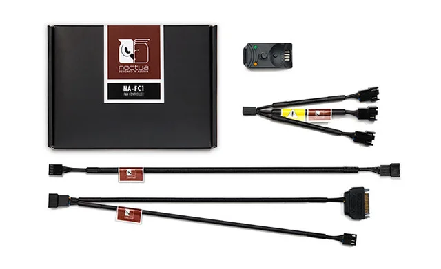 Noctua NA FC1 PWM регулятор скорости вентилятор процессор радиатор Бесплатная
