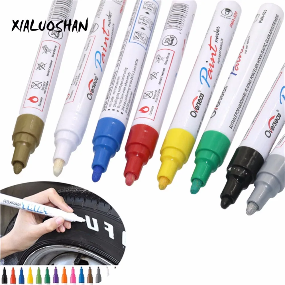 

1 Pcs Graffiti Pens Marker Paint Car Scrub Paint Repair Pen Paint Colorful Waterproof Pen Permanent Paint Marker Pen