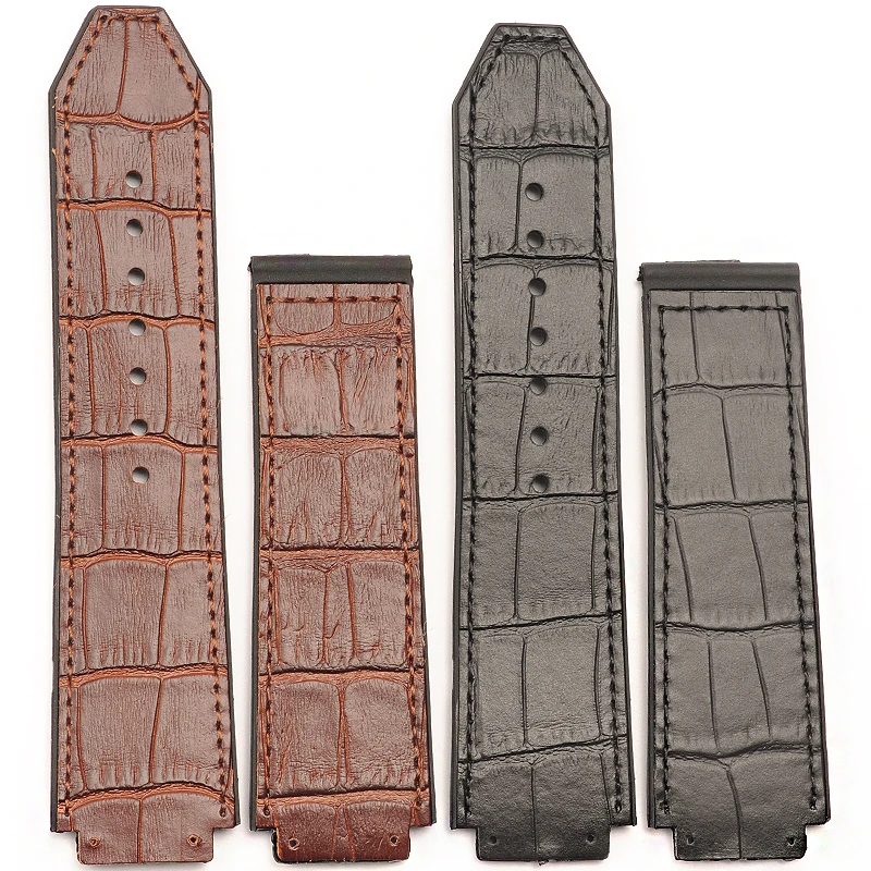 Аксессуары для часов кожаный матовый ремешок Hublot резиновый серии big bang | Наручные