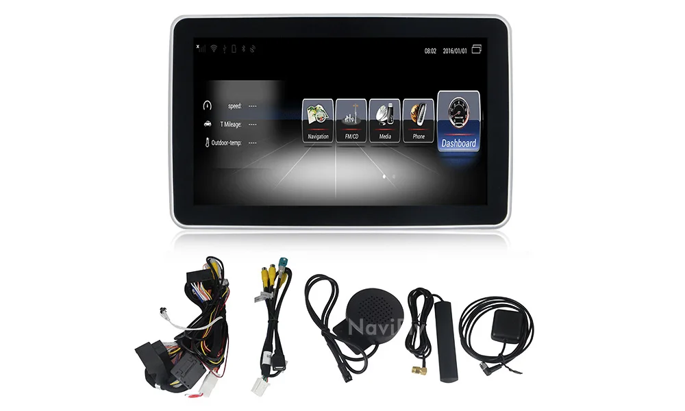 NaviFly 9 дюймов 4G LTE автомобильный мультимедийный плеер для Mercedes Benz CLA W176 2013- NTG 4,5/NTG 5,0 Android 7,1 3 ГБ+ 32 Гб 4 ядра